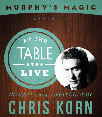 2015 At the Table Live Lecture starring Chris Korn (Download)