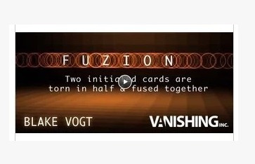 2011 Vanishing.Inc FUZION by Blake Vogt (Download)