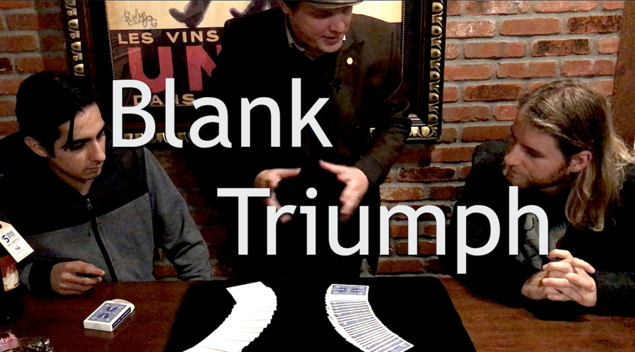 Blank Triumph by Michael O'Brien (Video Download)