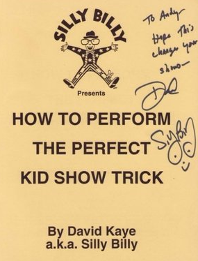 David Kaye - How To Perform The Perfect Kid Show Trick