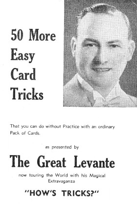 The Great Levante - 50 More Easy Card Tricks
