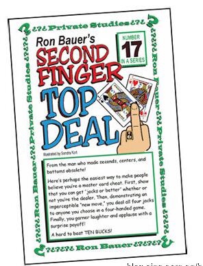 Ron Bauer - 17 Second Finger Top Deal