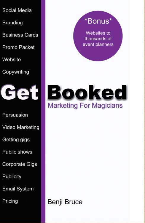 Get Booked by Benji Bruce (PDF download)