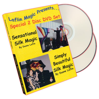 Sensational Silk Magic And Simply Beautiful Silk Magic by Duane Laflin (Download)