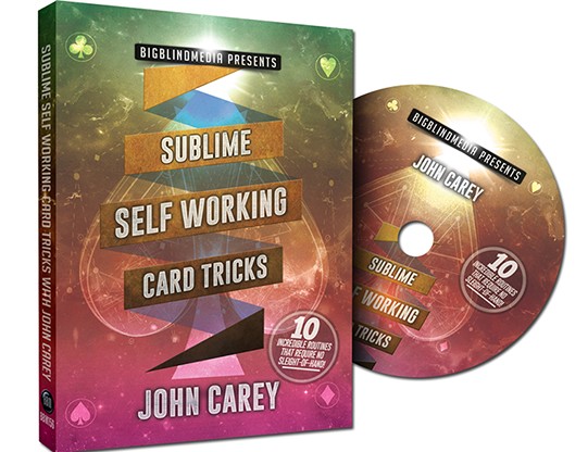 Sublime Self Working Card Tricks by John Carey (video Downloads)