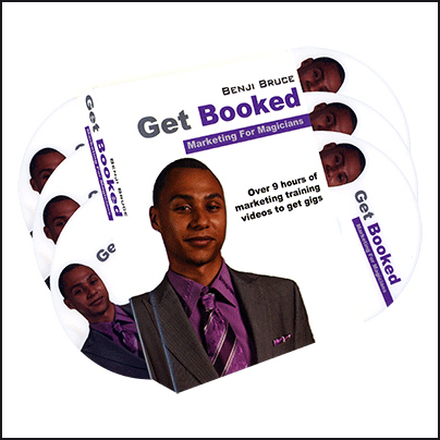 Get Booked Marketing For Magicians (5 sets+ 1 PDF) by Benji BruceGet Booked Marketing For Magicians (5 sets+ 1 PDF) by Benji Bruce