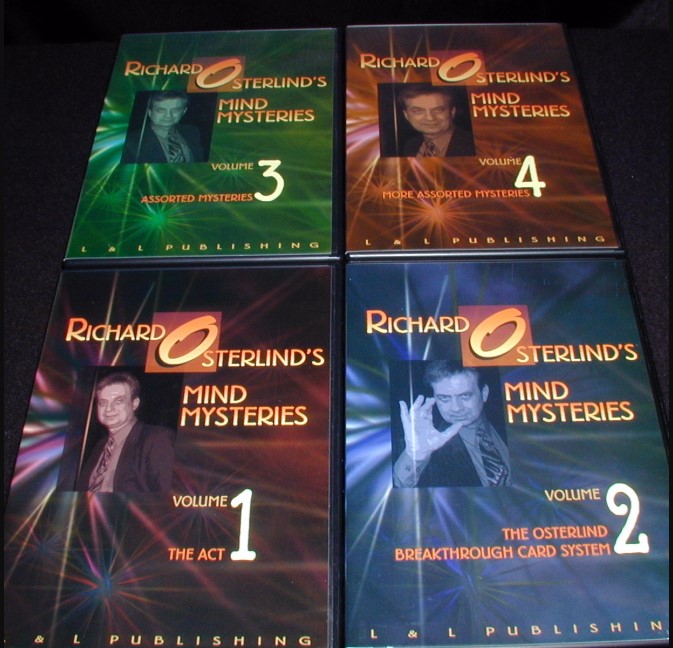 Mind Mysteries (Vols. 1-4 ) Download by Richard Osterlind (PDF included)