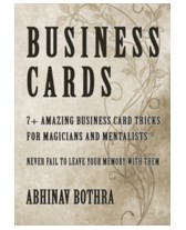 Business Cards by Abhinav Bothra (video + PDF)