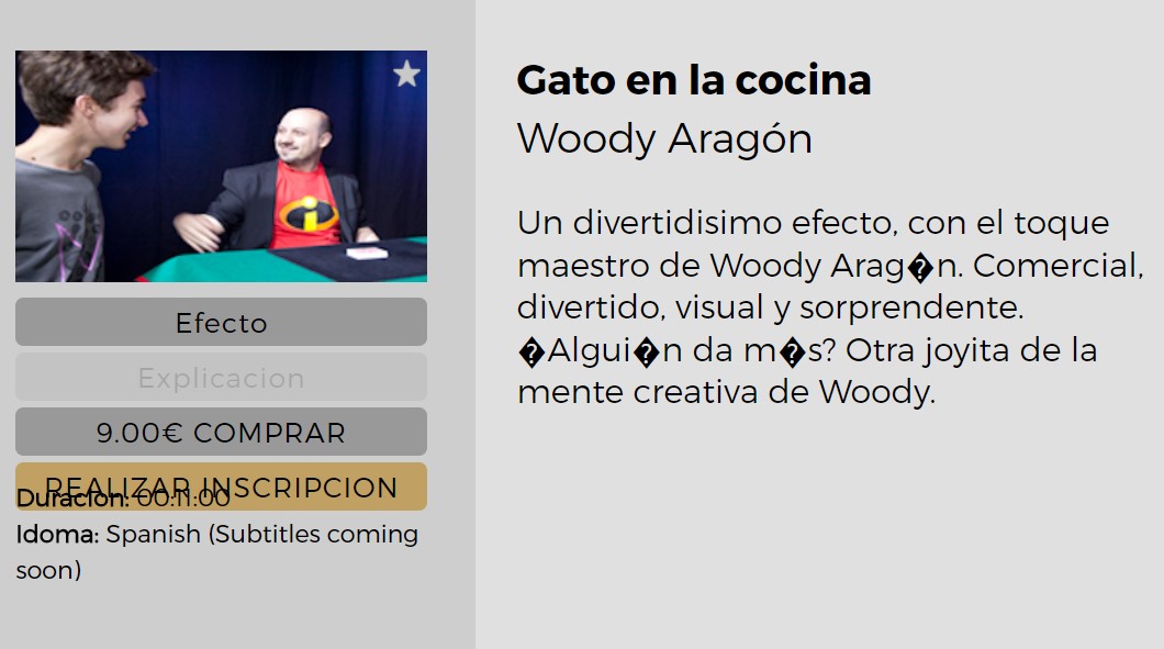 Gato En La Cocina by Woody Aragon (video download Spanish)