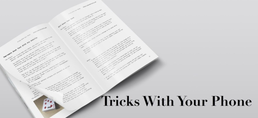 Tricks With Your Phone by Marc Kerstein (PDF Download)