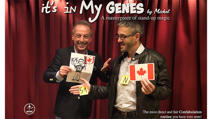 It's in My Genes by Michel (Video + PDF + Print Files) - English Version