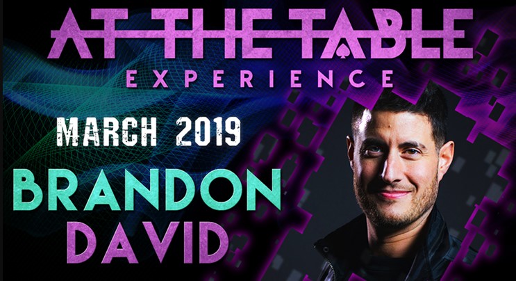 At the Table Live Lecture starring Brandon David 2019