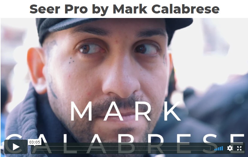 Seer Pro by Mark Calabrese (Video Download)