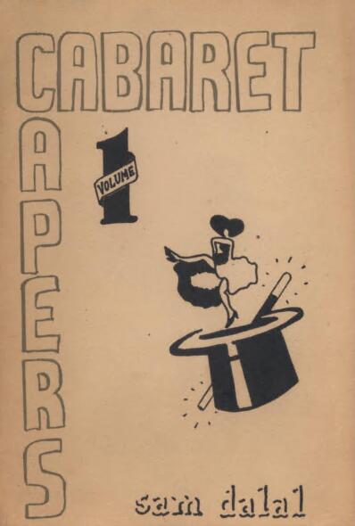 Cabaret Capers Vol 1 by Sam Dalal (PDF Download)