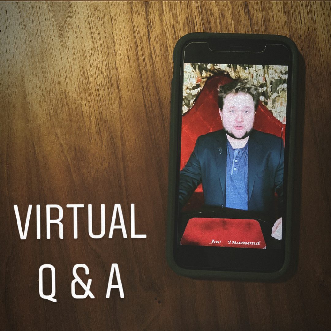Virtual Q & A by Joe Diamond (MP4 Video Download)