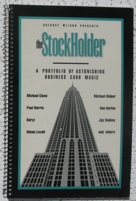 The Stockholder by Gregory Wilson and Chris Smith (PDF Download)