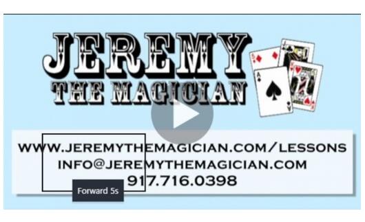 Jeremy Pasternak - Learn Magic Tricks for Adults (Full Download)