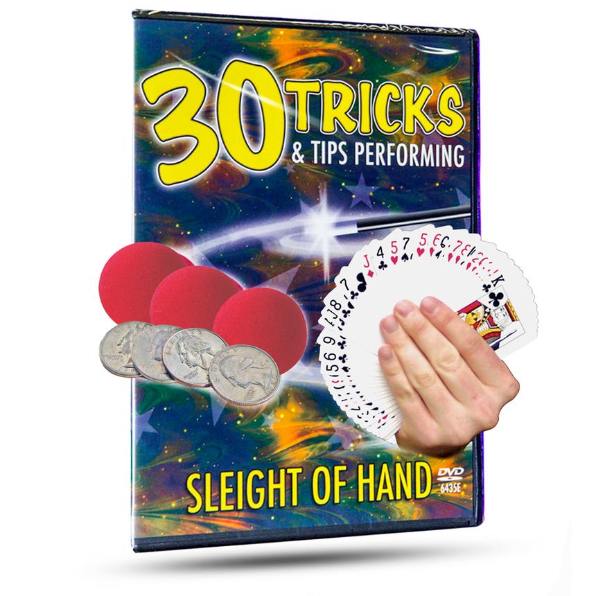 30 Tips and Tricks of Sleight of Hand by Eddy Ray (Original DVD Download, ISO file)