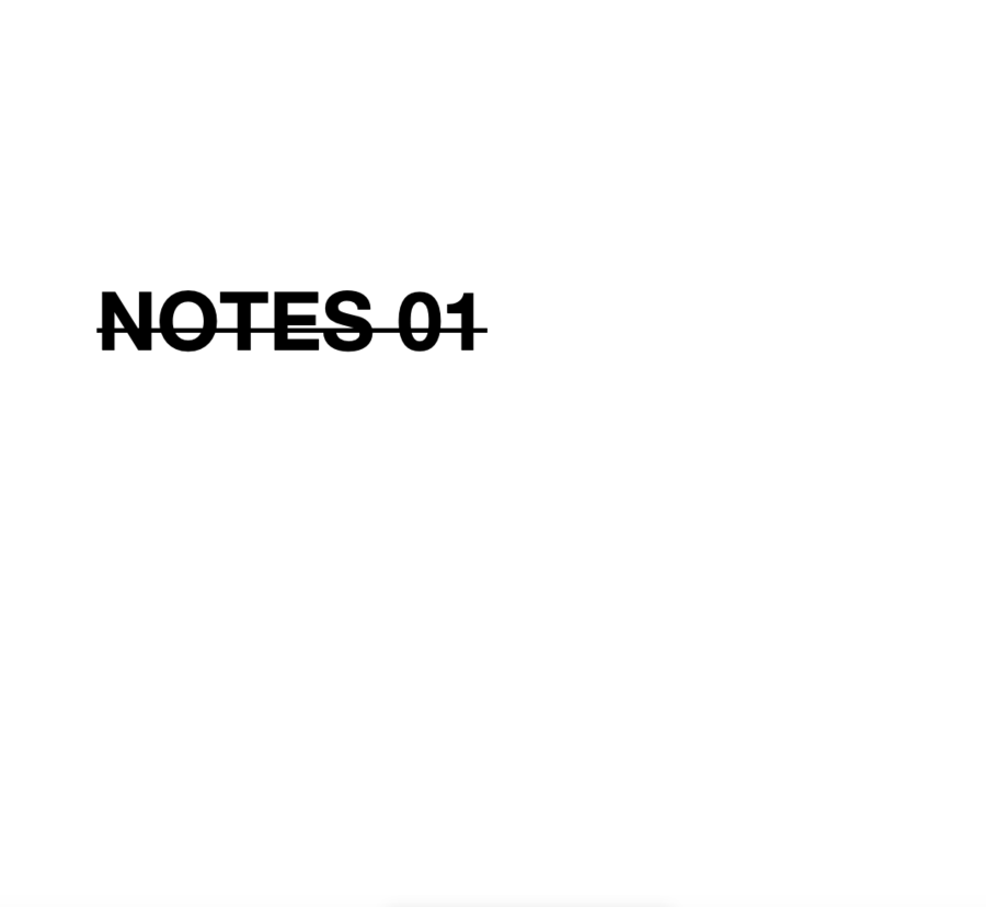 Notes 01 & Notes 02 by Calen Morelli