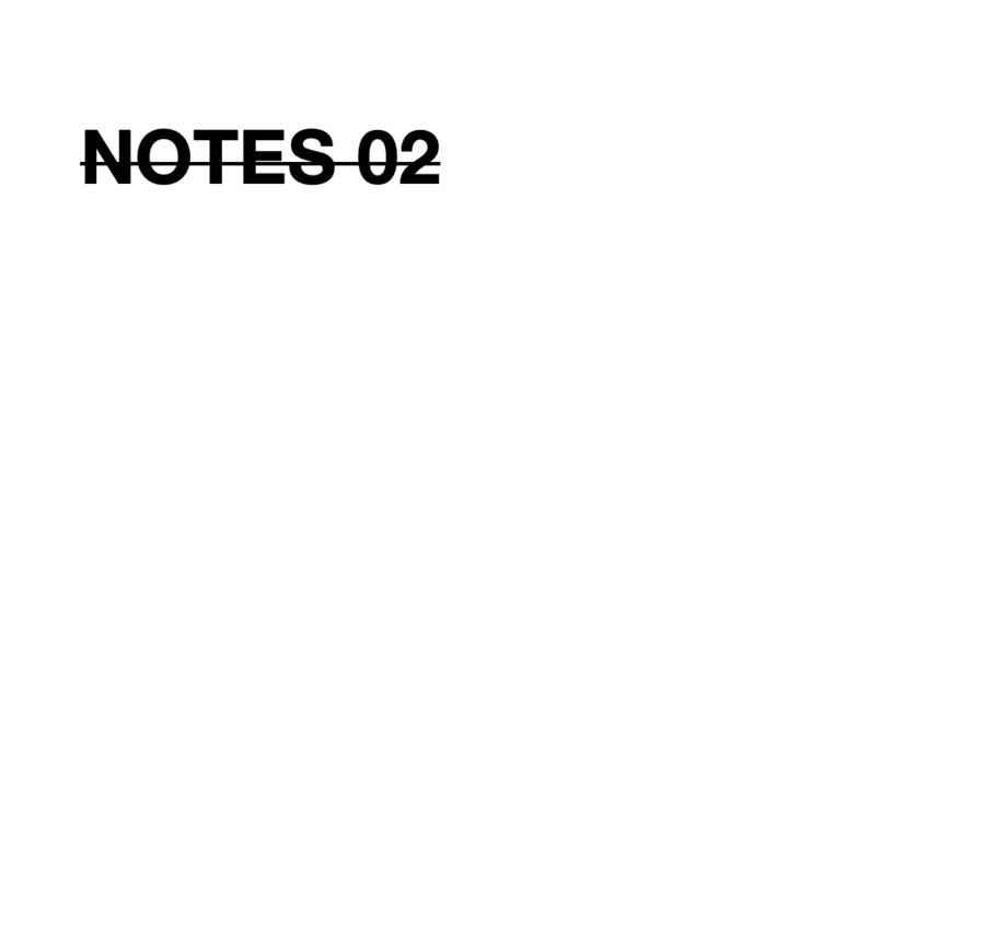 Notes 02 by Calen Morelli