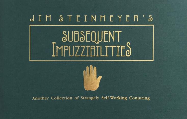 Subsequent Impuzzibilities by Jim Steinmeyer (PDF eBook Download)