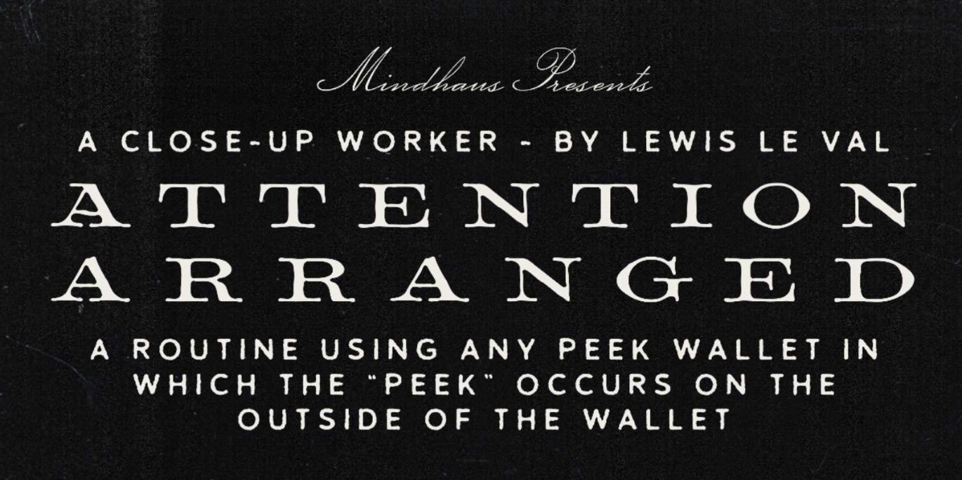 Attention Arranged By Lewis Le Val (PDF eBook Download)
