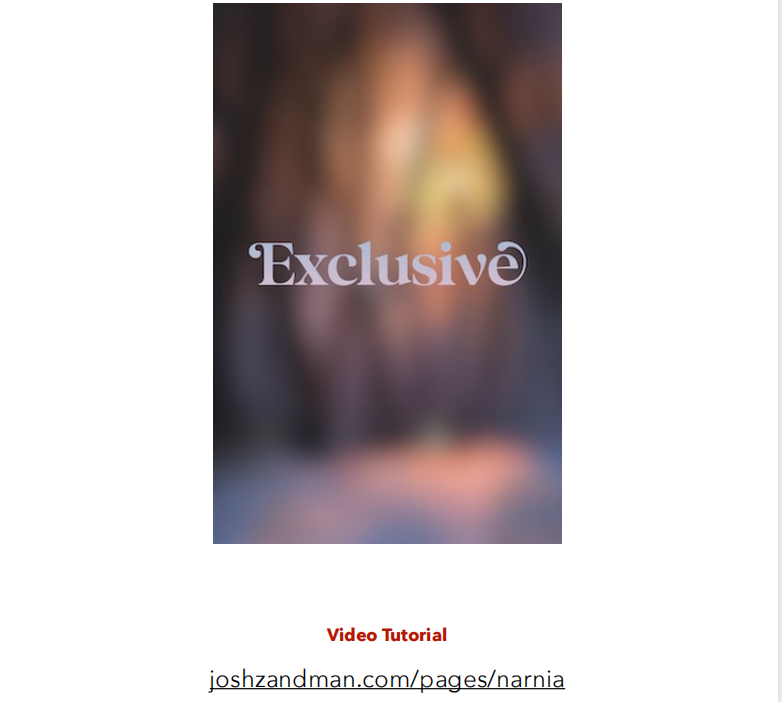 Narnia by Josh Zandman (official PDF eBook Magic Download)