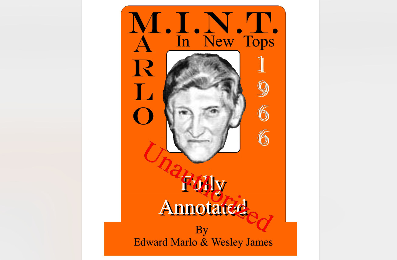 MINT 1966 Annotated by Edward Marlo & Wesley James (official PDF eBook Magic Download)