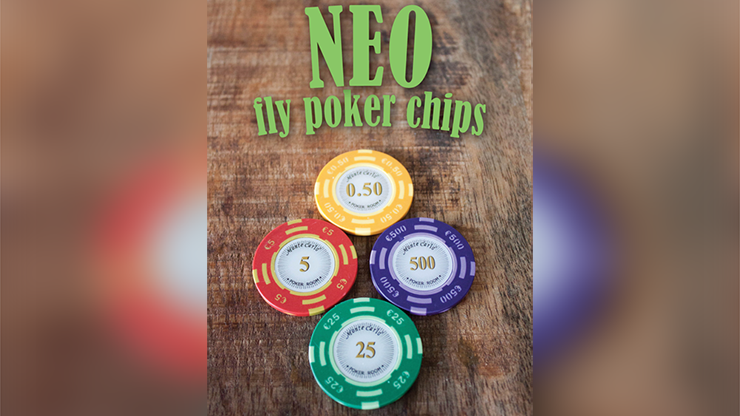 Neo Fly Poker Chips by Leo Smetsers (Mp4 Video Magic Download 1080p FullHD Quality)