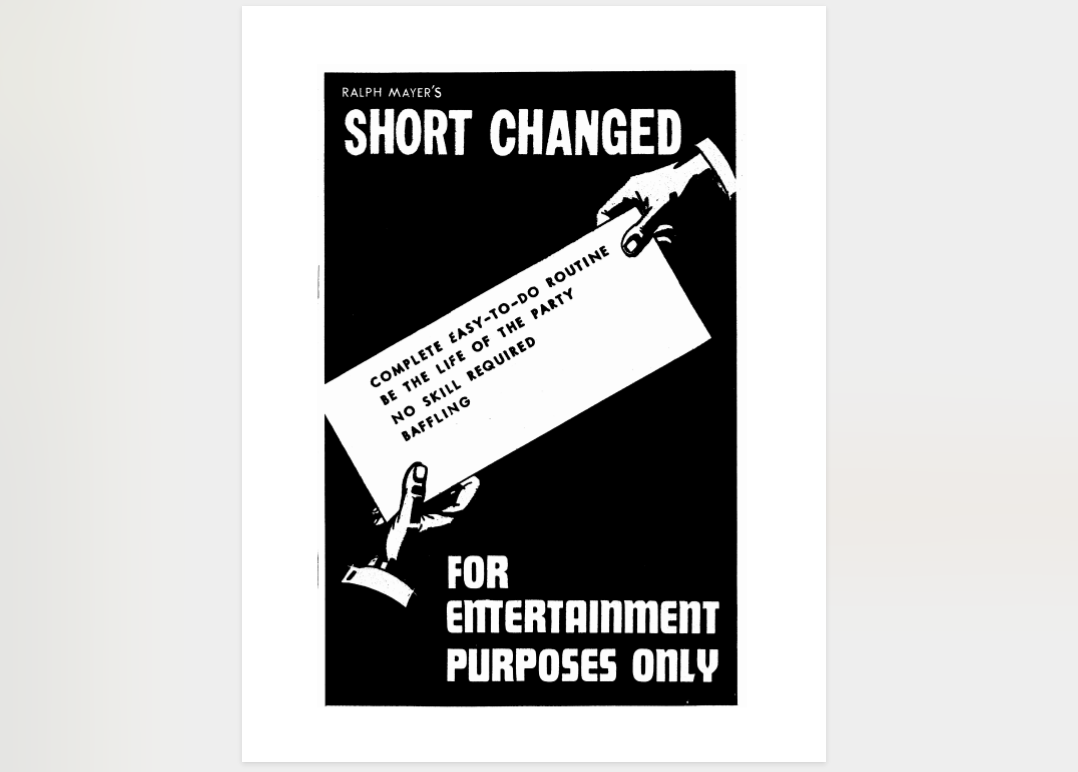 Short Changed by Ralph Mayer (PDF eBook Download)