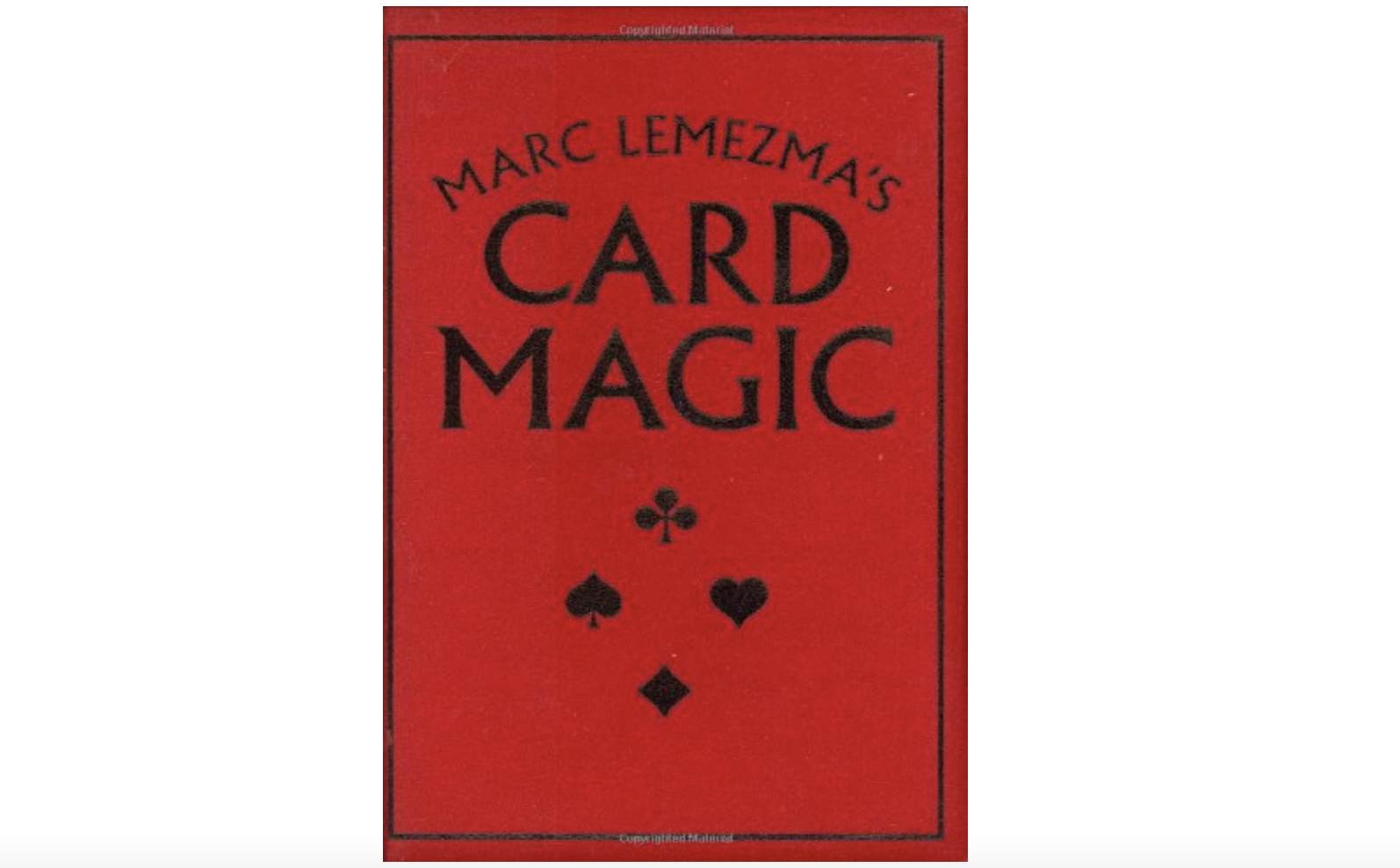 Marc Lemezma's Card Magic (PDF eBook Download)