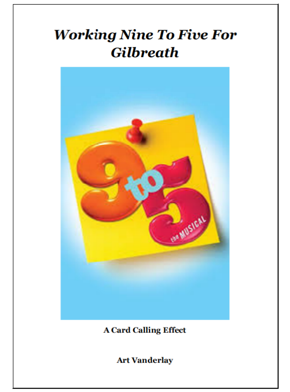 Art Vanderlay - Working Nine To Five For Gilbreath (PDF eBook Download)