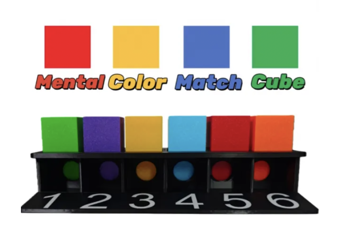 Mental Color Match Cube (Chinese language and English subtitles, Mp4 Video Download)