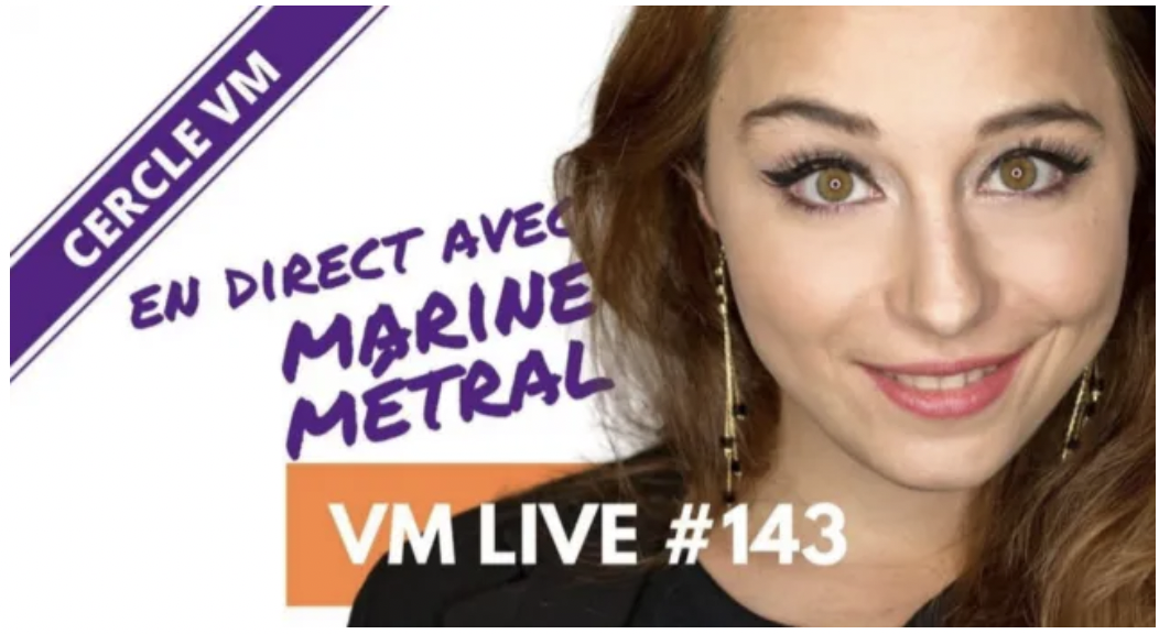 VM Live #143 Marine Metral (French, Mp4 Video Download)