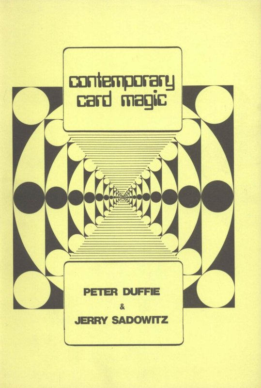 Contemporary Card Magic by Peter Duffie & Jerry Sadowitz (PDF eBook Download)