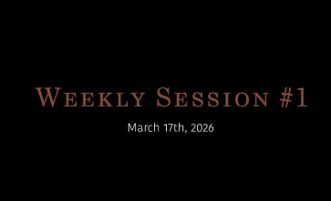 Helder Guimaraes - Weekly Session #1 (2026-03-17) Helder Guimaraes - Weekly Session #1 (2026-03-17)