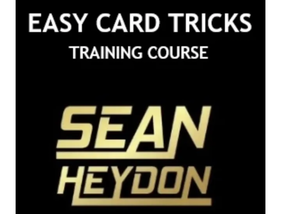 Easy Card Tricks Video Course By Sean Heydon
