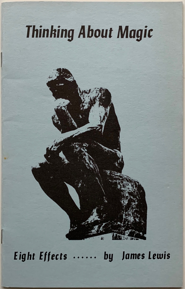 James Lewis - Thinking About Magic (PDF)