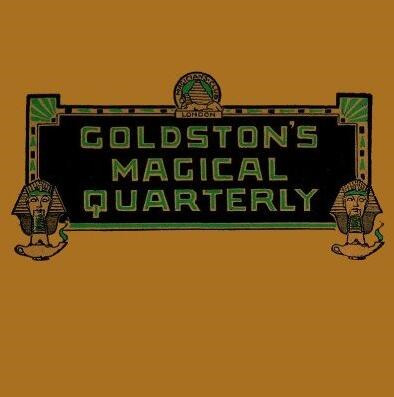 Will Goldston - Goldston's Magical Quarterly (1-6) (Dec 1934 - Sep 1940)
