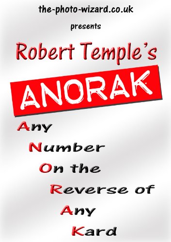 Robert Temple And Jonathan Royle - Anorak, Any Number On The Reverse Of Any Kard