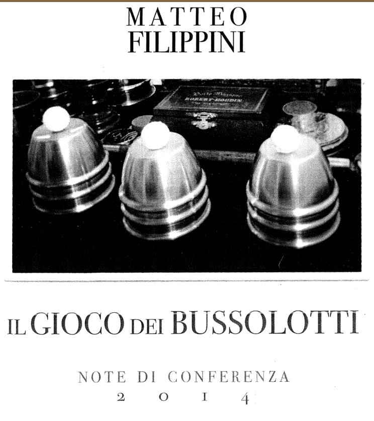 Matteo Filippini - Il Gioco Dei Bussolotti