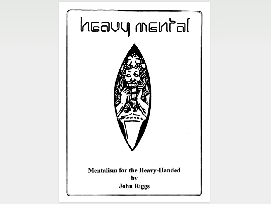 John Riggs - Heavy Mental (PDF eBook Download)