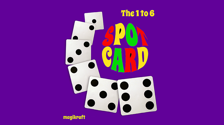 Martin Lewis - 1 to 6 Spot Card