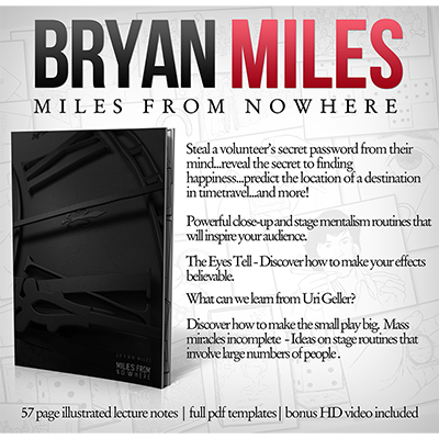 Miles from Nowhere Lecture Notes by Bryan Miles