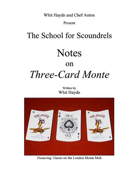 Whit Haydn & Chef Anton - The SFS Notes on 3CM