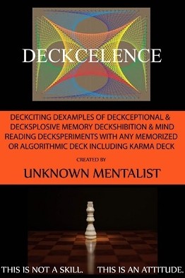 Unknown Mentalist - Deckcelence