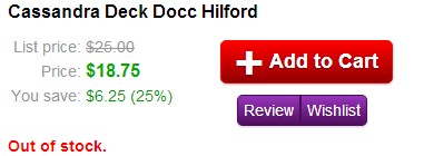 Cassandra Deck Docc Hilford