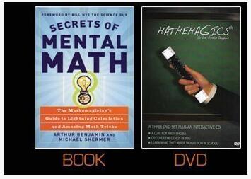 Arthur Benjamin - Secrets of Mental Math (PDF + videos + audios complete set)