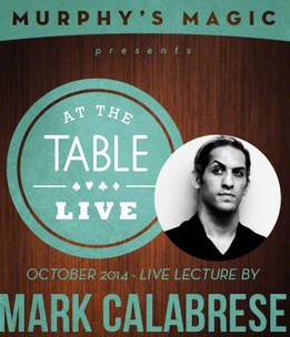 At the Table Live Lecture - Mark Calabrese