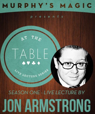 At the Table Live Lecture - Jon Armstrong